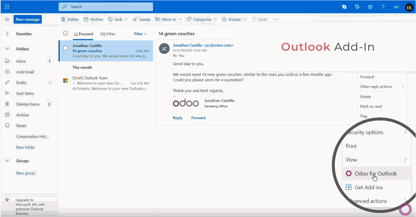 Outlook Add-In