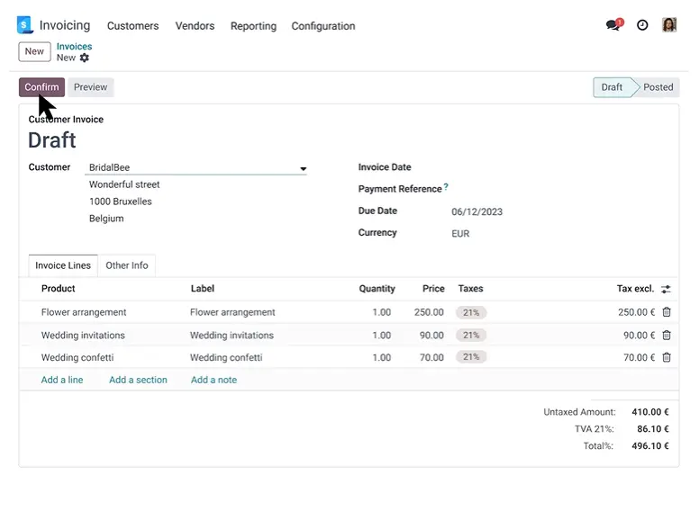 Odoo Invoicing Odoo Invoicing